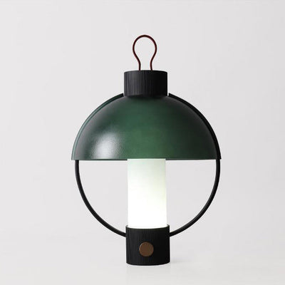 Zeitgenössische kreative runde Kuppelzylinder-Aluminiumglas-1-Licht-Tischlampe für Wohnzimmer 