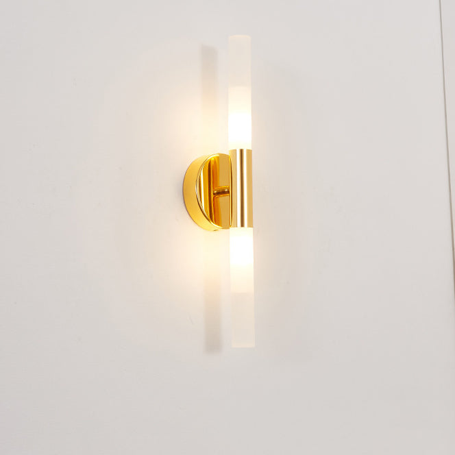 Moderne minimalistische Aluminium Eisen Zylinder LED Wandleuchte Lampe für Wohnzimmer 
