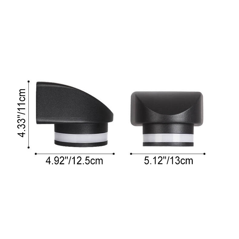 Aplique de pared con foco LED impermeable para exteriores industrial europeo 