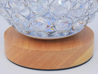 Modern Minimalist Round USB Rechargeable LED Night Light Table Lamp