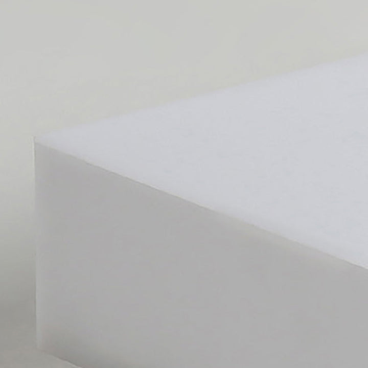Zeitgenössische nordische quadratische Eisen-Acryl-LED-Deckenleuchte für Wohnzimmer 