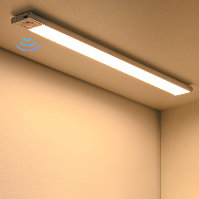 مصباح حائط LED مستطيل من الألومنيوم ABS بحساسية تلقائية بتصميم بسيط وحديث للدراسة 