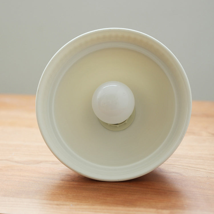 Lámpara colgante de 1 luz con forma de cuenco de cerámica impresa en latón japonés tradicional para sala de estar 