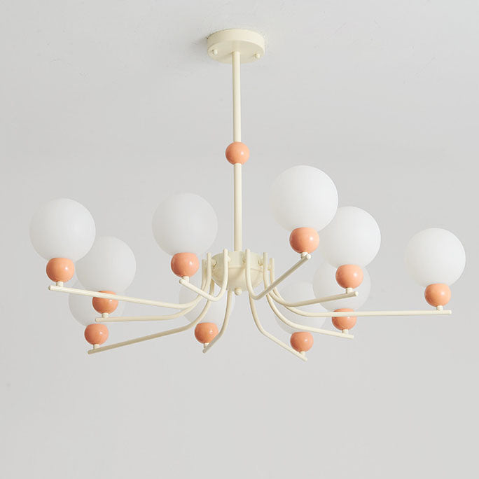 Modern Simplicity Hardware Magic Beans 5/10-Light Chandelier For Living Room