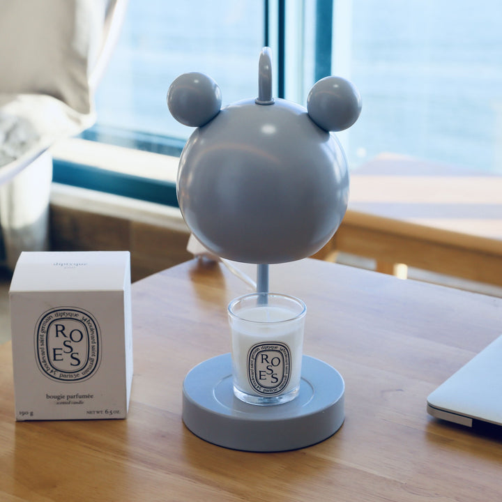 Moderne Cartoon-Maus-Hardware Aromatherapie Schmelzwachs 1-Licht Tischlampe 