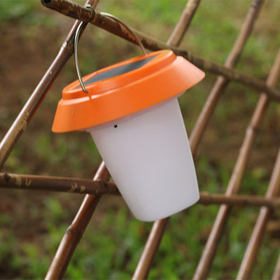 Solar Waterproof Mushroom Column ABS PC Portable Camping LED Outdoor Landscape Light