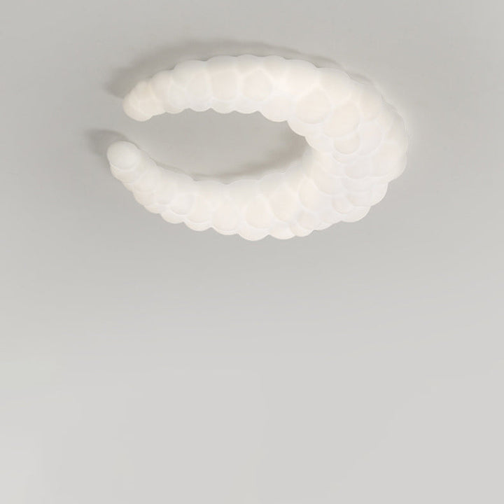 Lumière encastrée LED en fer et plastique minimaliste moderne pour salon 