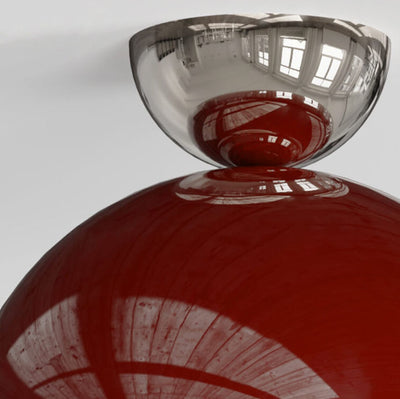 Éclairage encastré semi-circulaire moderne et simple en fer forgé à 1 lumière 