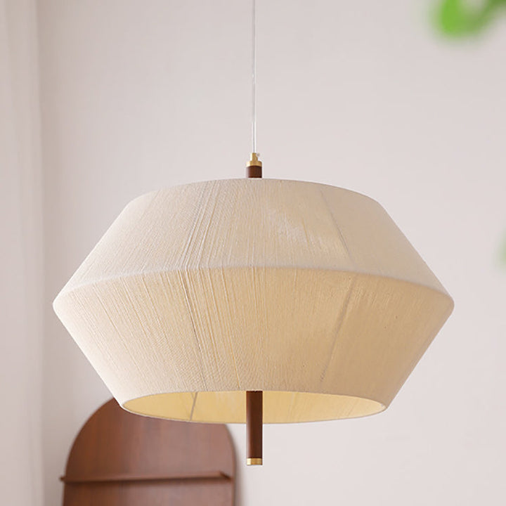 Traditioneller Vintage-Kronleuchter aus Hanfseil, runder Schirm, Holz, 3 Lichter, für Wohnzimmer 