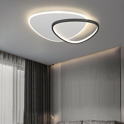 Moderne Einfachheit Kreis Dreieck Quadrat Rechteckig Eisen LED Unterputz Beleuchtung Für Wohnzimmer 