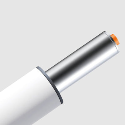 Zeitgenössischer kreativer runder Stuhl mit Kaninchenohren aus Metall, Lammwolle und Schaumstoff, drehbar für das Wohnzimmer 