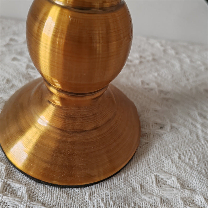 Lampe de table 1 lumière avec perles et franges en métal et tissu traditionnel français pour chambre 