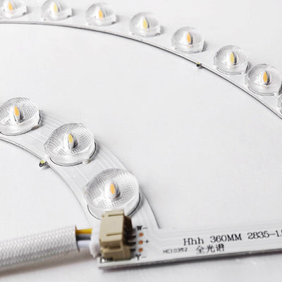 Moderne, unbedeutende, runde LED-Deckenleuchte aus Stahl für Schlafzimmer 