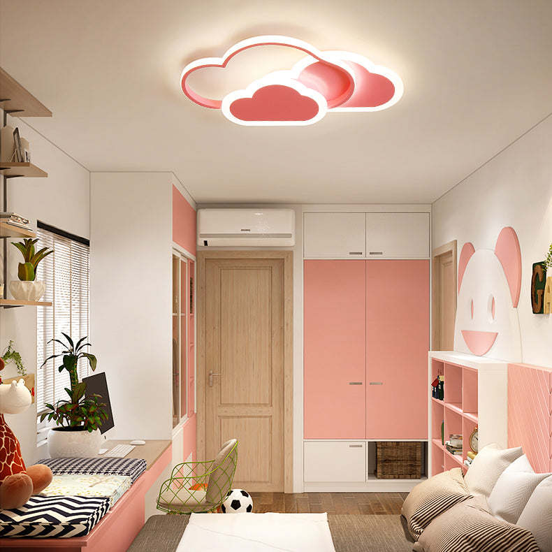 Plafonnier LED en aluminium Creative Color Cloud 