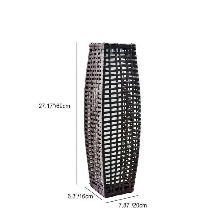Luz de Paisaje Exterior LED Cilíndrica de Trabajo Abierto Minimalista Moderna Solar 