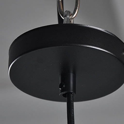 Industrial Simple Personalized Transparent Glass Bowl 1-Light Pendant Light