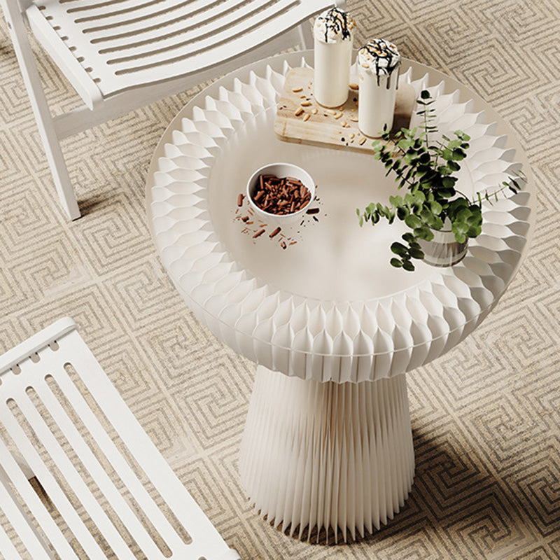 Zeitgenössischer Kreativer Blumenstrauß Form Kraftpapier Acryl Faltbarer Couchtisch Für Wohnzimmer 