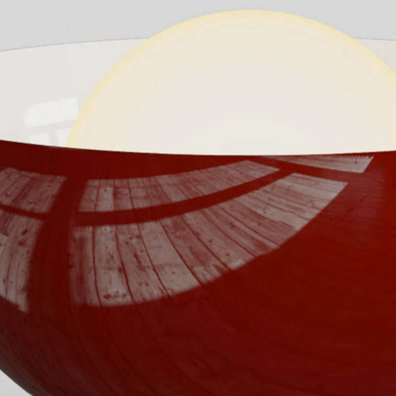 Éclairage encastré semi-circulaire moderne et simple en fer forgé à 1 lumière 