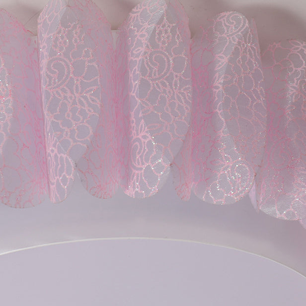 Plafonnier LED en fer acrylique rond plissé en dentelle nordique contemporain pour chambre à coucher 