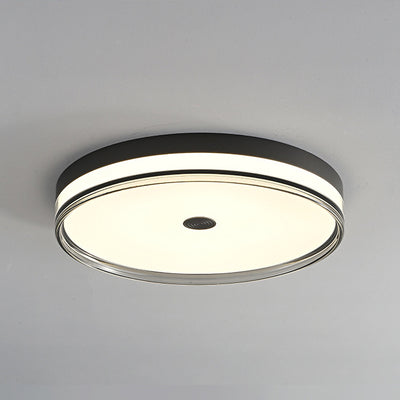 Moderne unbedeutende runde Metallacryl-LED-Deckenleuchte für Schlafzimmer 