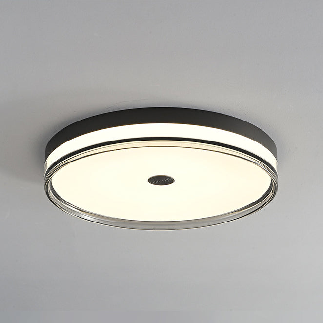 Moderne unbedeutende runde Metallacryl-LED-Deckenleuchte für Schlafzimmer 