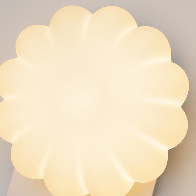 Moderne Einfachheit PE Kürbis Form Eisen 1-Licht Wandleuchte Lampe für Schlafzimmer 