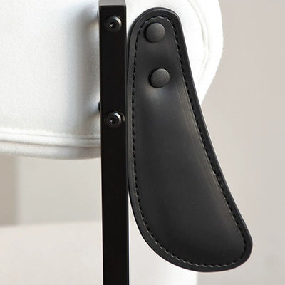 現代的なクリエイティブな子犬の形をしたベルベット張りのステンレススチールフレームの椅子、オープンバック、アームレス、リビングルーム用 