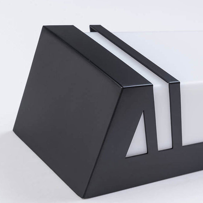 Industrial Waterproof Square LED Outdoor Sensor Wall Sconce Lamp