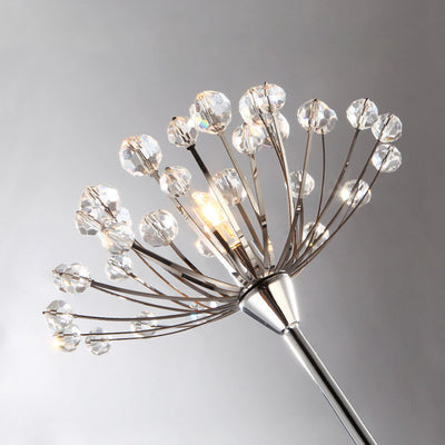 Contemporary Scandinavian Dandelion Iron 3/5 Standing Floor Lamp For Living Room