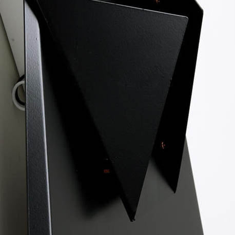 Lampe murale LED créative contemporaine en forme de tête de taureau en fer pour chambre à coucher 