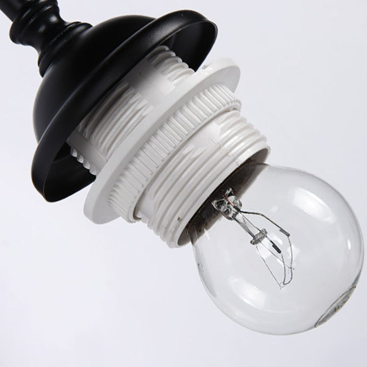 Lámpara Aplique de Pared de 1 Luz de Vidrio de Hierro Floral Moderno Minimalista para Dormitorio 