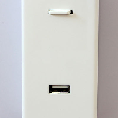 Moderne Mid-Century Halbzylinder Eisen Aluminium USB LED Wandleuchte Lampe für Schlafzimmer 