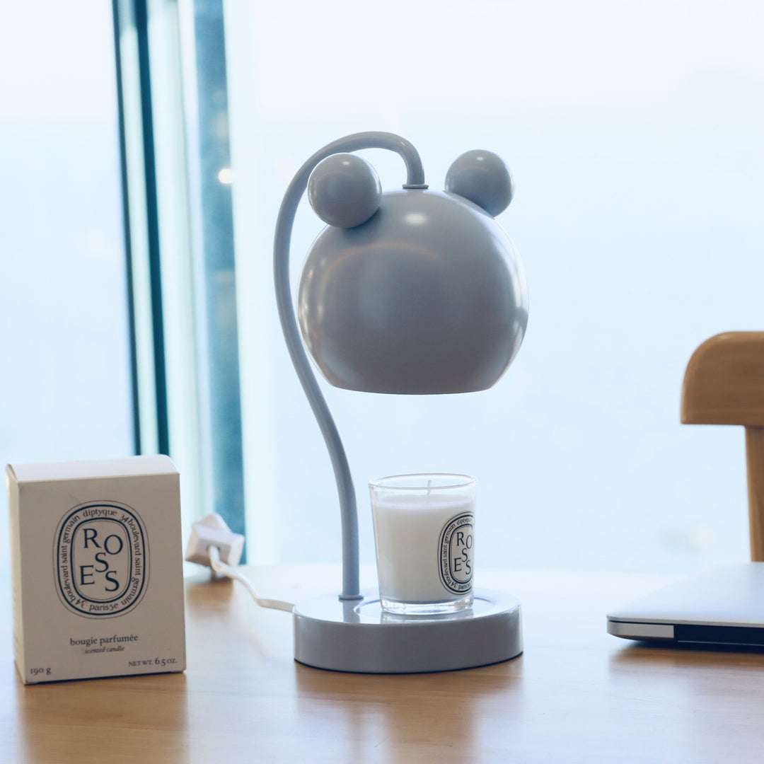 Moderne Cartoon-Maus-Hardware Aromatherapie Schmelzwachs 1-Licht Tischlampe 