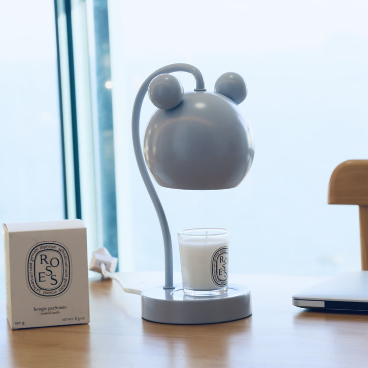 Moderne Cartoon-Maus-Hardware Aromatherapie Schmelzwachs 1-Licht Tischlampe 