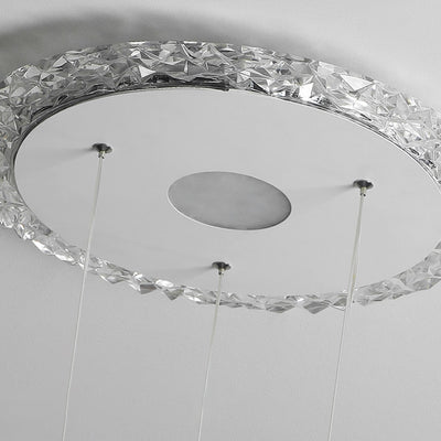 Lámpara colgante LED de acrílico y hierro con diseño de pájaro moderno para dormitorio 