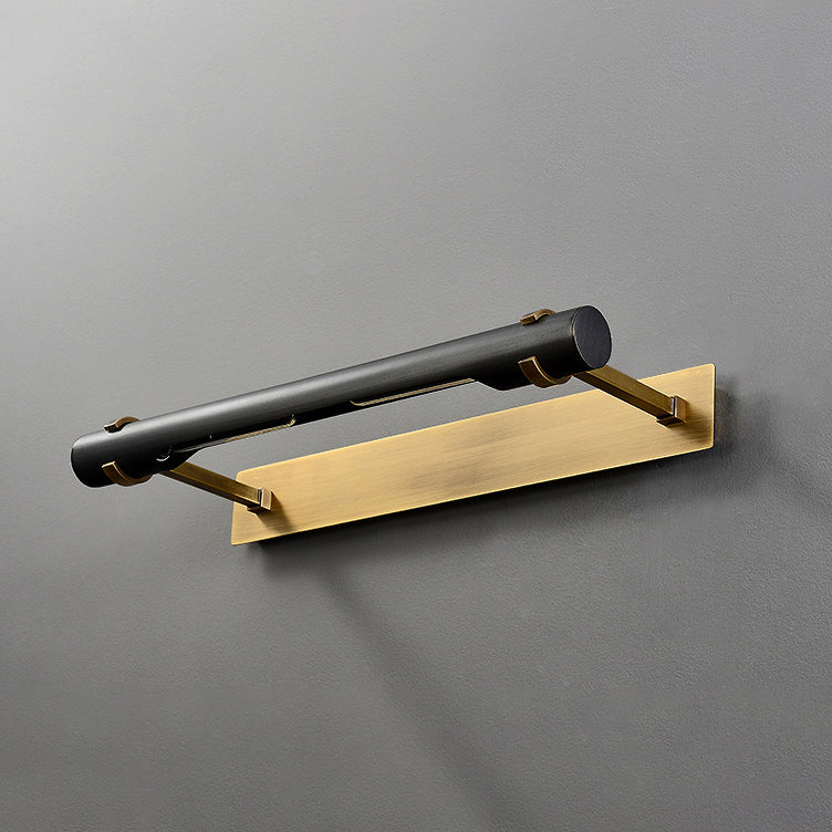 Zeitgenössische Luxus-Antik-Messing-Streifen 2-Licht Spiegel Front Wandleuchte Lampe für Badezimmer 