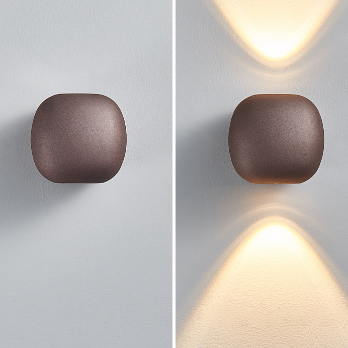 Applique murale LED sphérique en aluminium de simplicité moderne pour couloir 