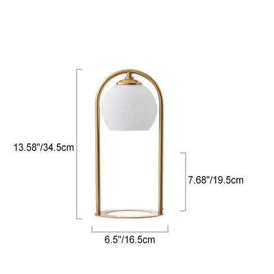 Lampe de table en cire fondante à 1 lumière avec base en matériel blanc crème simple nordique 