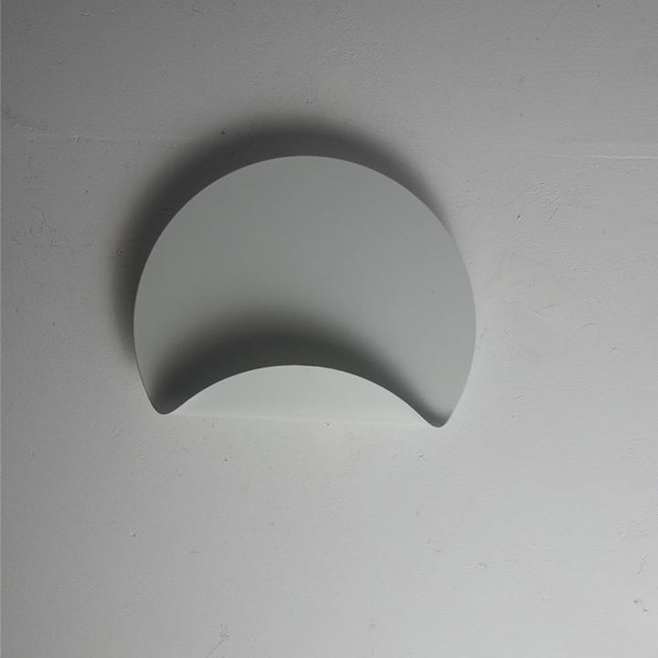 Applique murale LED en fer pliable en demi-cercle scandinave contemporain pour salon 