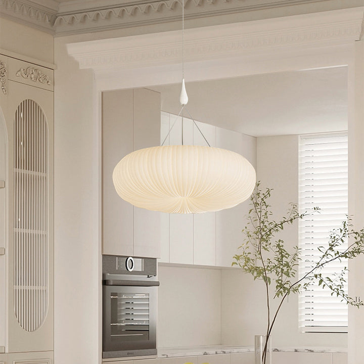 Lustre à suspension LED moderne minimaliste en acrylique avec abat-jour citrouille pour chambre 