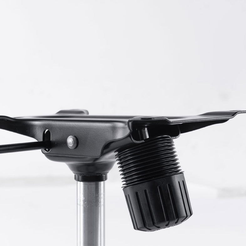 Zeitgenössischer skandinavischer Mikrofaser-Lederstoff Stahl Schwamm quadratischer Schreibtischstuhl Rückenlehne Armlehne verstellbar für das Home Office 