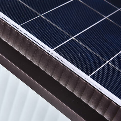 Moderner minimalistischer Solar-Rechteck-Aluminium-Glas 1-Licht-Pfostenkopf-Licht für Außenpatio 