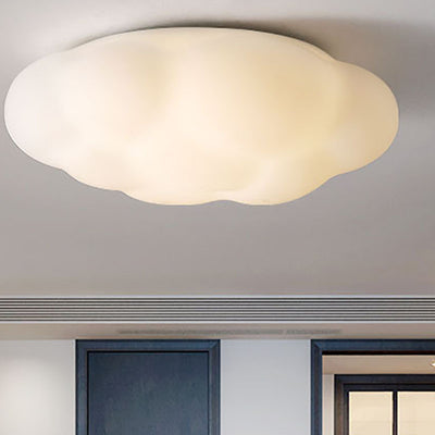 Moderne Einfachheit Cloud PET Schatten Hardware LED Unterputz Deckenleuchte für Schlafzimmer 