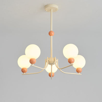 Modern Simplicity Hardware Magic Beans 5/10-Light Chandelier For Living Room