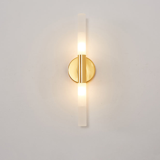Moderne minimalistische Aluminium Eisen Zylinder LED Wandleuchte Lampe für Wohnzimmer 