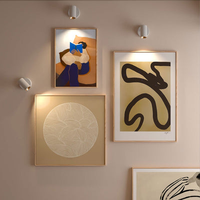 Lampe murale LED sans fil magnétique avec projecteur rechargeable moderne 