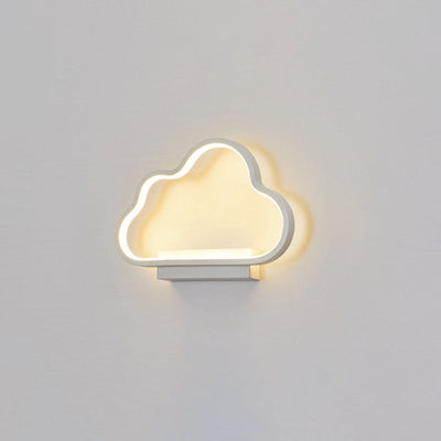 Zeitgenössische Einfachheit Aluminium Wolke Rahmen Silikon Streifen LED Kinder Wand Leuchte Lampe Für Schlafzimmer 