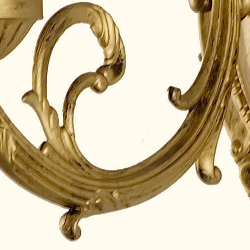 Europäische Vintage Tiffany Glas Metall 1-Licht Wandleuchte 