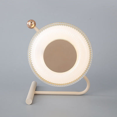 Nordic Light Luxury Round Acrylic LED Decorative Table Lamp
