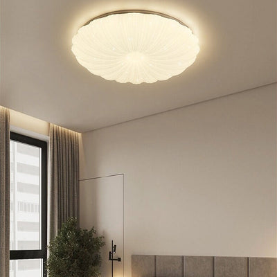 Modern Minimalist Shell Acrylic LED Flush Mount Ceiling Light